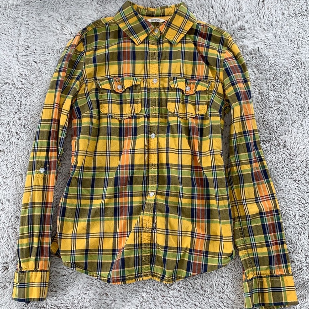 Aeropostale Plaid button up